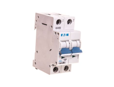 Wyłącznik nadprądowy 2P C 20A 10kA AC PLSM-C20/2-MW 242406