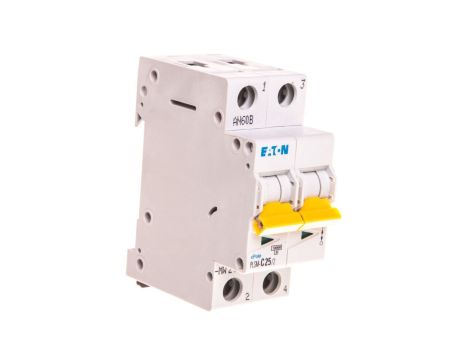 Wyłącznik nadprądowy 2P C 25A 10kA AC PLSM-C25/2-MW 242407
