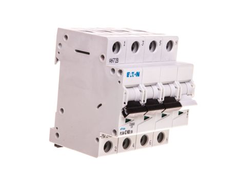 Wyłącznik nadprądowy 3P+N C 40A 10kA AC PLSM-C40/3N-MW 242547