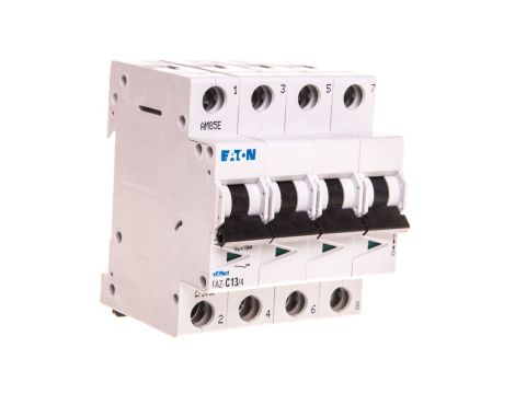 Wyłącznik nadprądowy 4P C 13A 15kA AC FAZ C13/4 279059