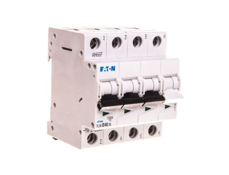 Wyłącznik nadprądowy 3P+N B 40A 10kA AC PLSM-B40/3N-MW 242521