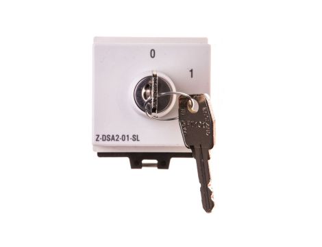 Przełącznik modułowy obrotowy 0-1 20A 2P kluczyk Z-DSA2-01-SL 248873