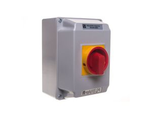 Rozłącznik izolacyjny 3P 63A z pokrętłem żółto-czerwonym RSI-3063OB4ZC