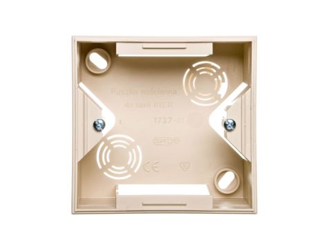KIER Puszka natynkowa beżowa PNP-W/01