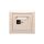 KIER Gniazdo komputerowe pojedyncze RJ45 kat.6 beżowe GPK-1W/K6/01