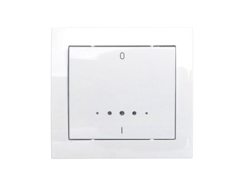 KIER Łącznik podwójny z podświetleniem biały ŁP-11WS/00