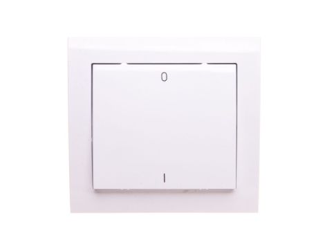 KIER Łącznik podwójny biały ŁP-11W/00