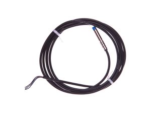 Czujnik indukcyjny M8 2,5mm wystający 10-30VDC PNP 1Z przewód 3-żyły 2m 4kHz 43mm IME08-2N5PSZW2K 1040855
