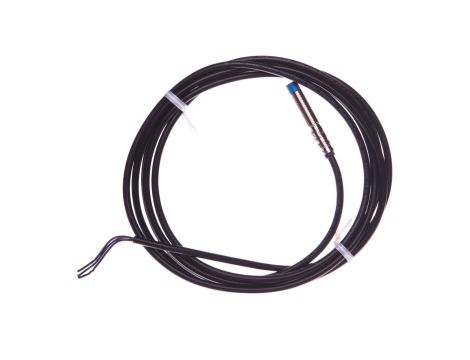 Czujnik indukcyjny M8 2,5mm wystający 10-30VDC PNP 1Z przewód 3-żyły 2m 4kHz 43mm IME08-2N5PSZW2K 1040855