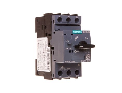 Wyłącznik silnikowy 3P 11kW 25A aparat podstawowy S0 3RV2321-4DC10