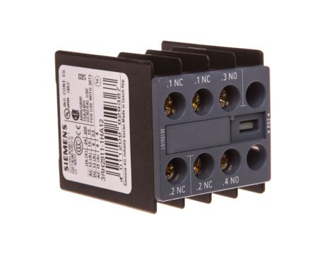 Styki pomocniczne 1Z 2R montaż czołowy S00 do S3 przył śrubowe SIRIUS 3RH2911-1HA12