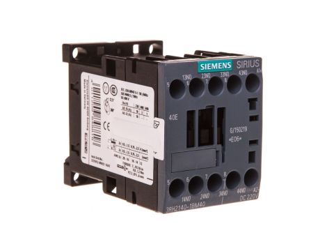 Stycznik pomocniczy 4Z cewka 220V DC S00 przyłącze śrubowe SIRIUS 3RH2140-1BM40