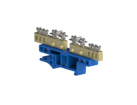 Listwa zaciskowa L-5x2 do montażu na szynie TS35 MSF 2000-06