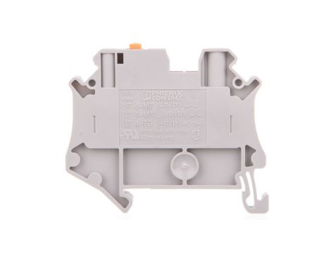 Złączka przelotowa 2-przewodowa z odłącznikiem nożowym 0,14-6mm2 szara UT 4-MT-P/P 3046171 /50szt./