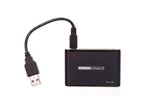 Czytnik kart pamięci z przewodem USB WAADAUSBMEM