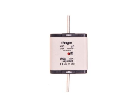 Wkładka bezpiecznikowa NH3 500A 500V gG LNH3500MK