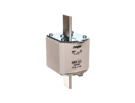 Wkładka bezpiecznikowa zwłoczna NH3 500A AC 500V gG LNH3500T