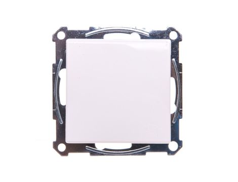 Merten System M Gniazdo pojedyncze Schuko 16A IP20 z przesłonami i klapką biel polarna MTN2310-0319