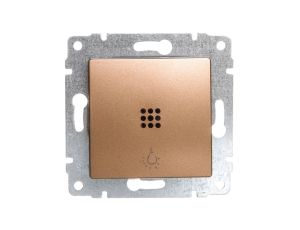 VENA Przycisk /światło/ z podświetleniem patyna 523013