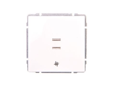 KOS66 Łącznik krzyżowy podświetlany biały 620417