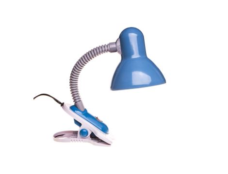 Lampka biurkowa max 10W LED E27 IP20 II klasa SUZI HR-60-BL niebieski 07152