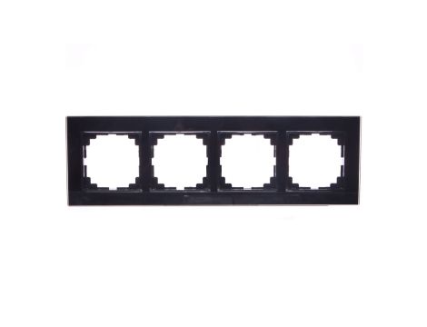 Sentia Ramka poczwórna czarna 1474-61
