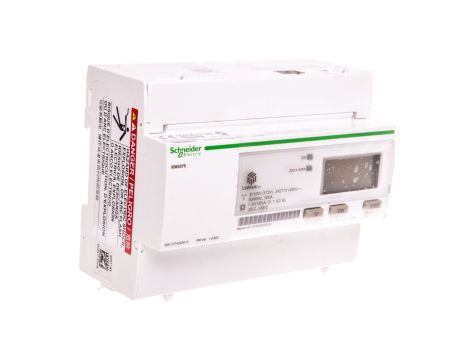 Licznik energii elektrycznej 1/3-fazowy 125A 100-277/173-480V kl.1/B LON MID taryfowy cyfrowy modułowy A9MEM3375