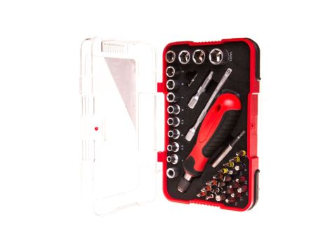 Zestaw narzędzi Modeco Expert MN-14-205 /39 szt. – opakowanie plastikowe – 1 szt./