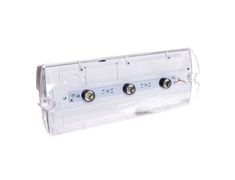 Oprawa HELIOS W 12,0m IP65 PLED 3x1W 1h jednozadaniowa autotest HWD/3x1W/B/1/SE/AT/TR