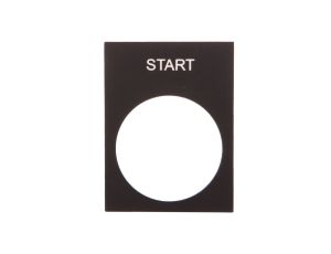 Etykieta, 30x40mm, czarny, START ZB2BY2303 /10 szt./