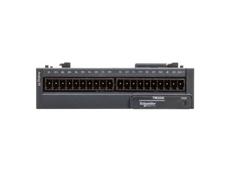 Moduł 8-wejśc analogowych Modicon TM3-8 TM3AI8