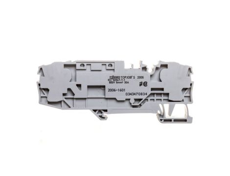 Złączka 2-przewodowa 6mm2 szara TOPJOBS 2006-1601 /25szt./