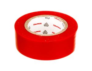 Taśma izolacyjna PVC, 128 0.15-15-10 czerwona, 145827 /10szt./