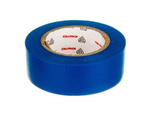 Taśma izolacyjna PVC, 128 0.15-15-10 niebieska, 145825 /10szt./