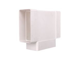 Trójnik płaski 110x54mm biały 082