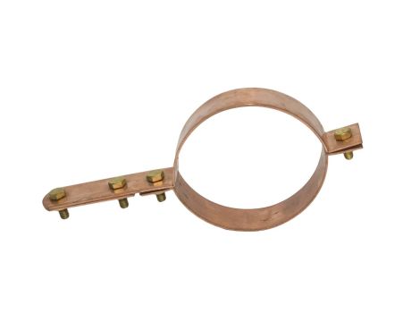 Uchwyt do rury spustowej fi 110mm miedziany skrecany 64.11/S CU /96411103/