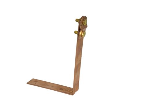 Uchwyt kątowy L-100mm H-100mm miedziany skręcany 10.1.1/S CU /91001603/