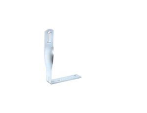 Uchwyt kątowy L-100mm H-150mm nierdzewny skręcony 11.1 NI /91100105/