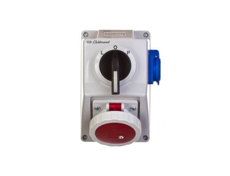 Zestaw instalacyjny L-0-P 3P+N+Z, 1 x 2P+Z IP54 C16-49.1N 971669