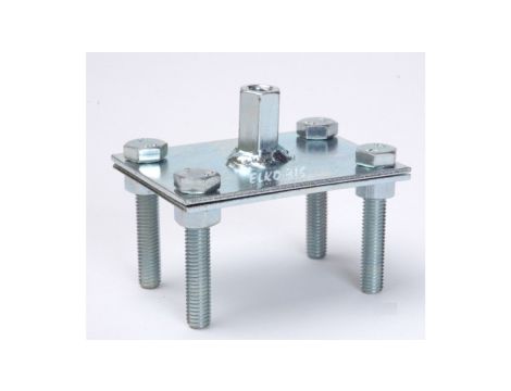 Uchwyt drążka płaski 80x57mm 84.1 NI /98400105/