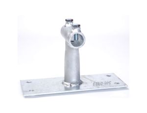 Uchwyt masztu mały 100x250mm fi 30mm specjalny 60.1/S OC /96010101/