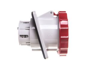 Gniazdo przemysłowe, kątowe, 3p+N+E, 63A, 380...415 V AC, IP 68 81283