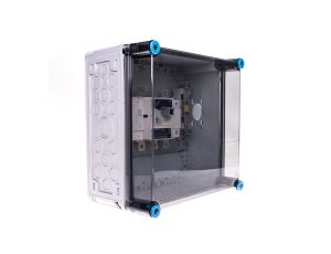 Skrzynka rozłącznikowa Mi, IP 65, wlk. 2, napęd zewn., 160 A, 4-bieg. +PE Mi 7257 20000588