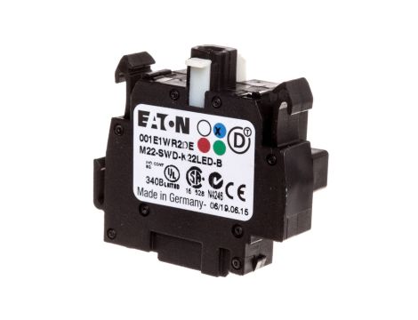 Styk pomocniczy 2P z diodą LED niebieską montaż czołowy SmartWire-DT 115979