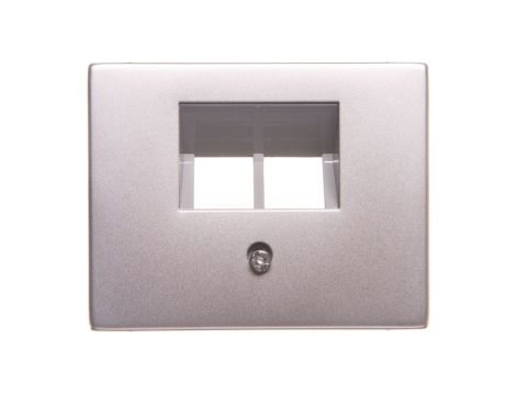 K.5 Element centralny do gniazda UAE RJ11 RJ12 RJ45 kat.3, 5e, 6 45st stal szlachetna nierdzewna 14097004