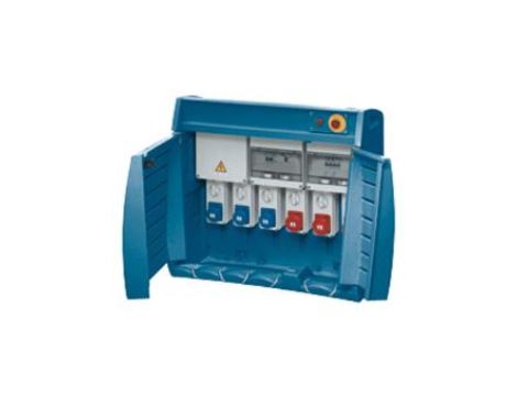 Rozdzielnica budowlana 2x16A/3P, 2x16/4P, 2x32/4P z zabezpieczeniem Q-BOX 6 GW68494 ELIT02034