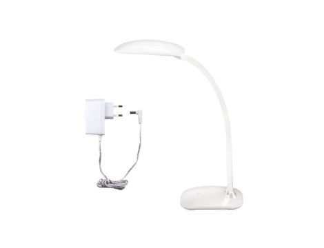Lampka biurkowa z USB 7W 360lm 4500K MA66-D biała Z7572