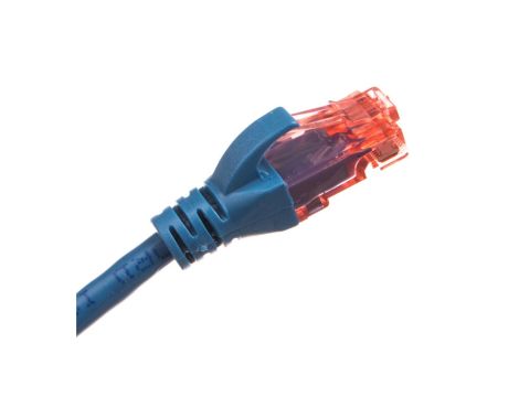 Kabel krosowy (Patch Cord) U/UTP kat.6 niebeski 1m DK-1612-010/B