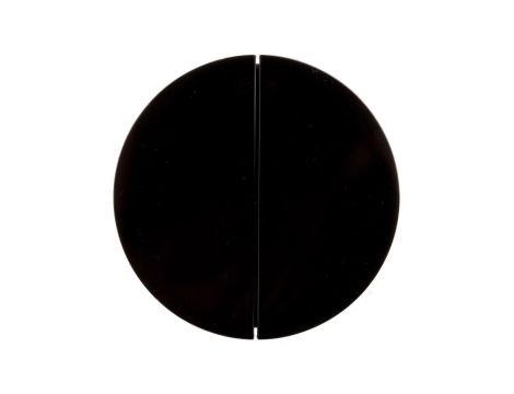 R.1/R.3 Przycisk 2-krotny czarny połysk 85142131