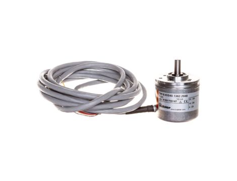 Enkoder inkrementalny wałek 6mm RS422 5VDC przewód 2 metry rozdzielczość 2048 imp./obr. 8.KIS40.1362.2048